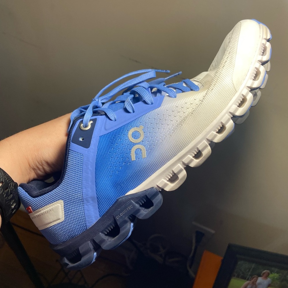 Ceil Blue Ombré OnCloud Tennis Shoes